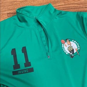 NBA Boston Celtics #11 Kyrie Irving Warmup Jacket